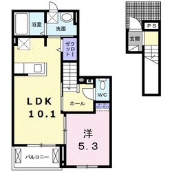 オー　リジェールの物件間取画像